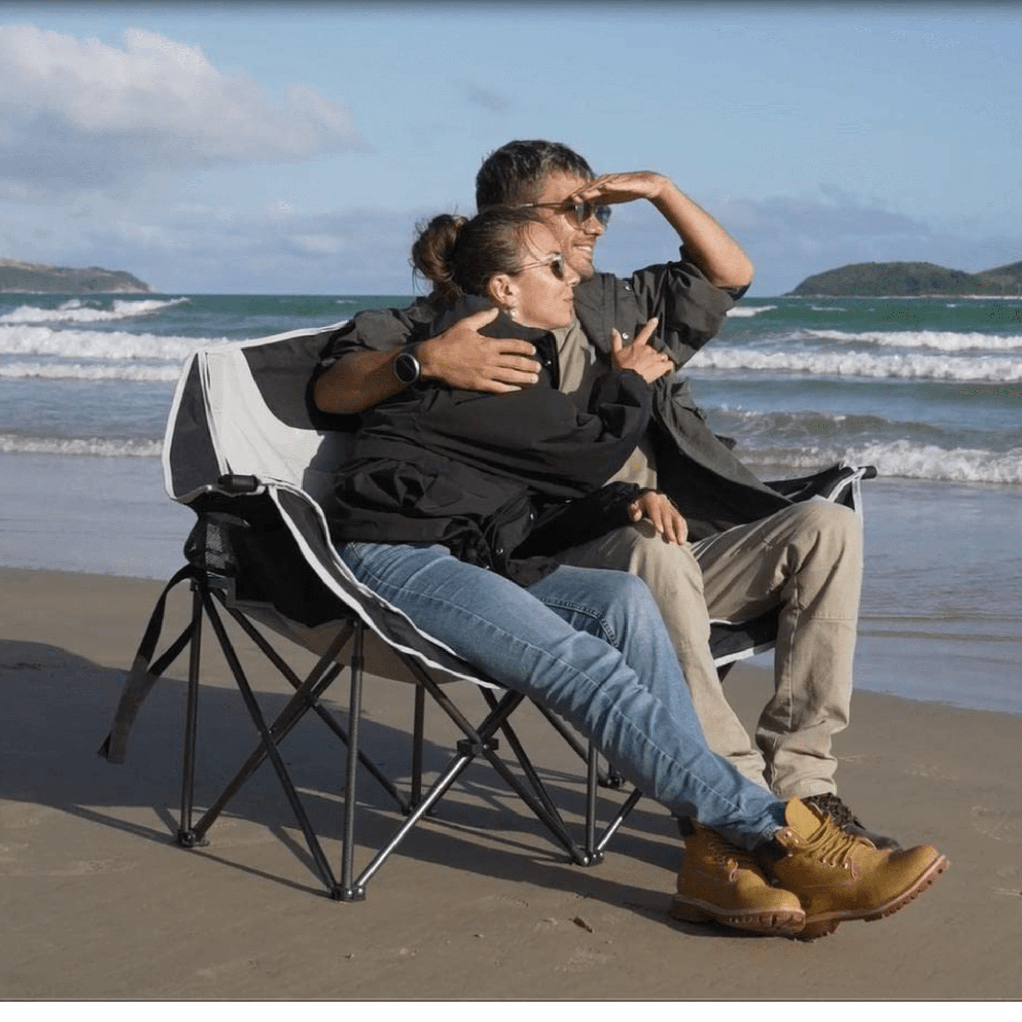 KingCamp Double Sofa Chair Camping Loveseat
