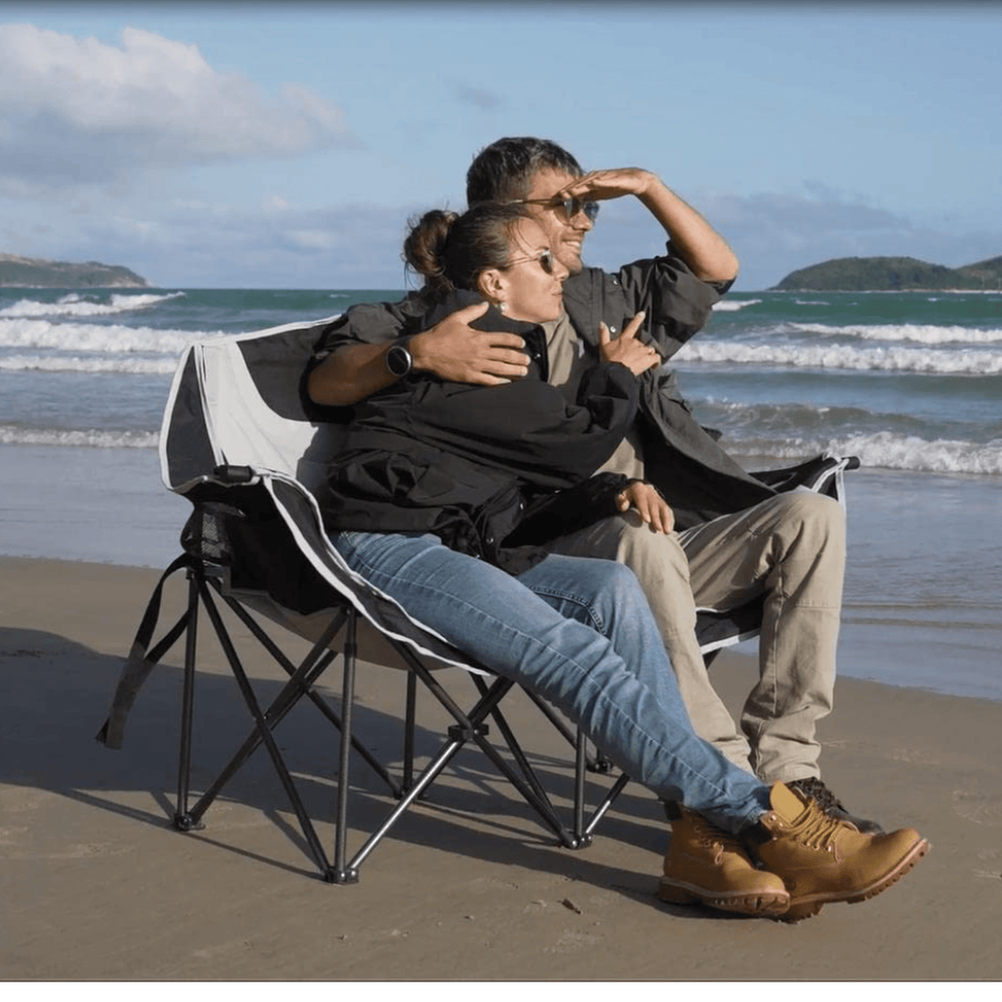 KingCamp Double Sofa Chair Camping Loveseat