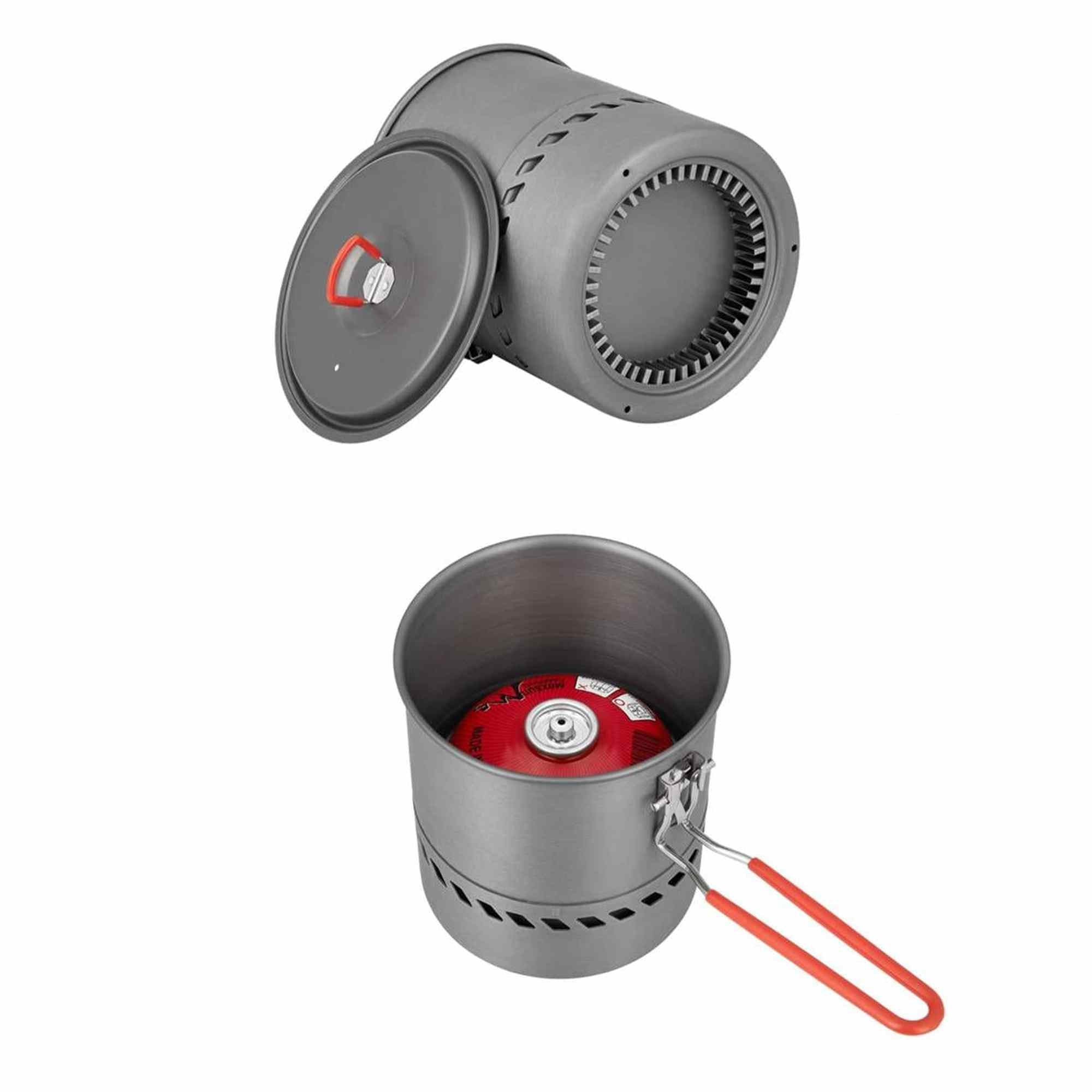 BULIN Camping Cooking Pot with Heat Exchanger