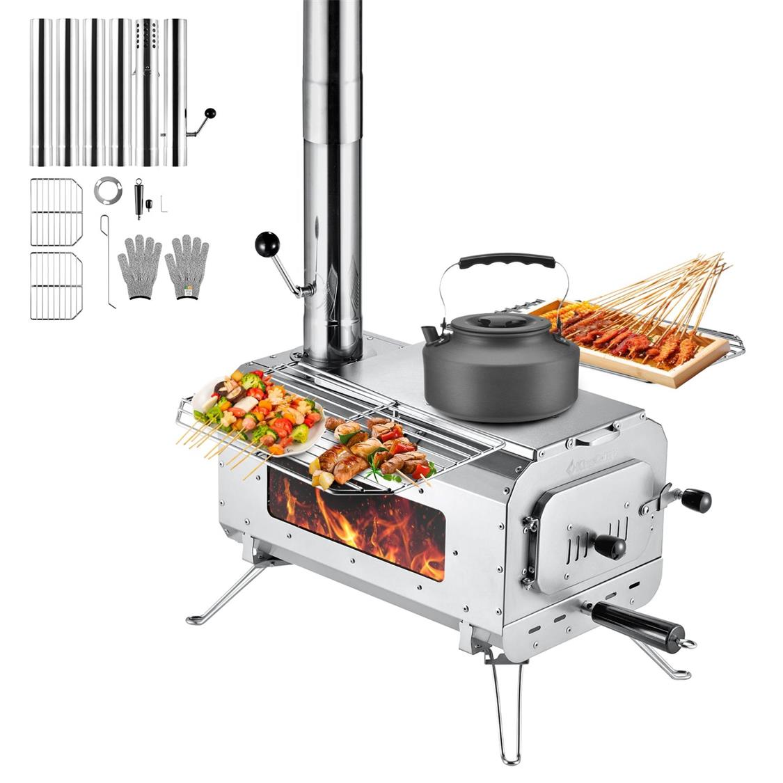 KingCamp Surefire Stove Stainless Steel