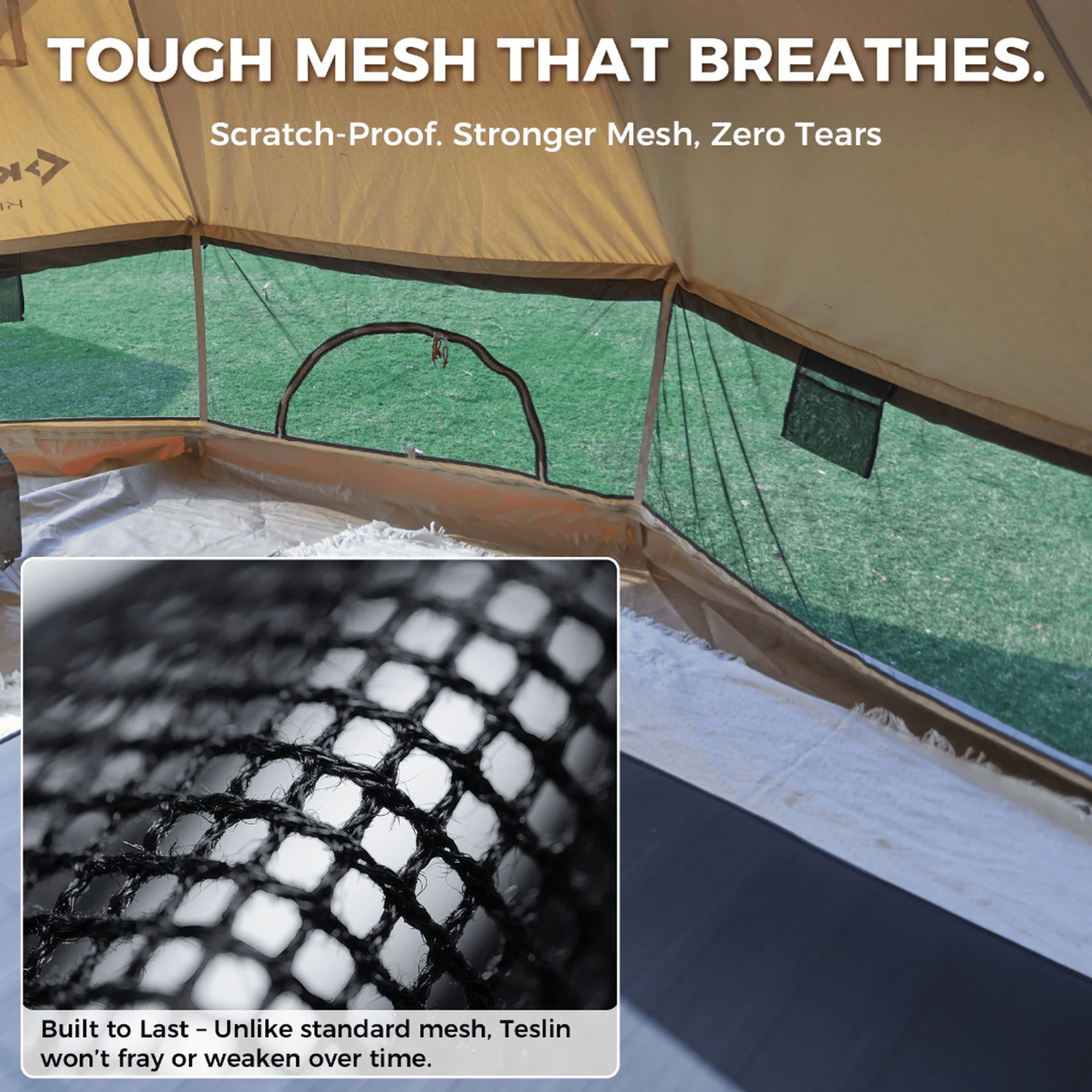 KingCamp KHAN 400 Canvas Bell Tent