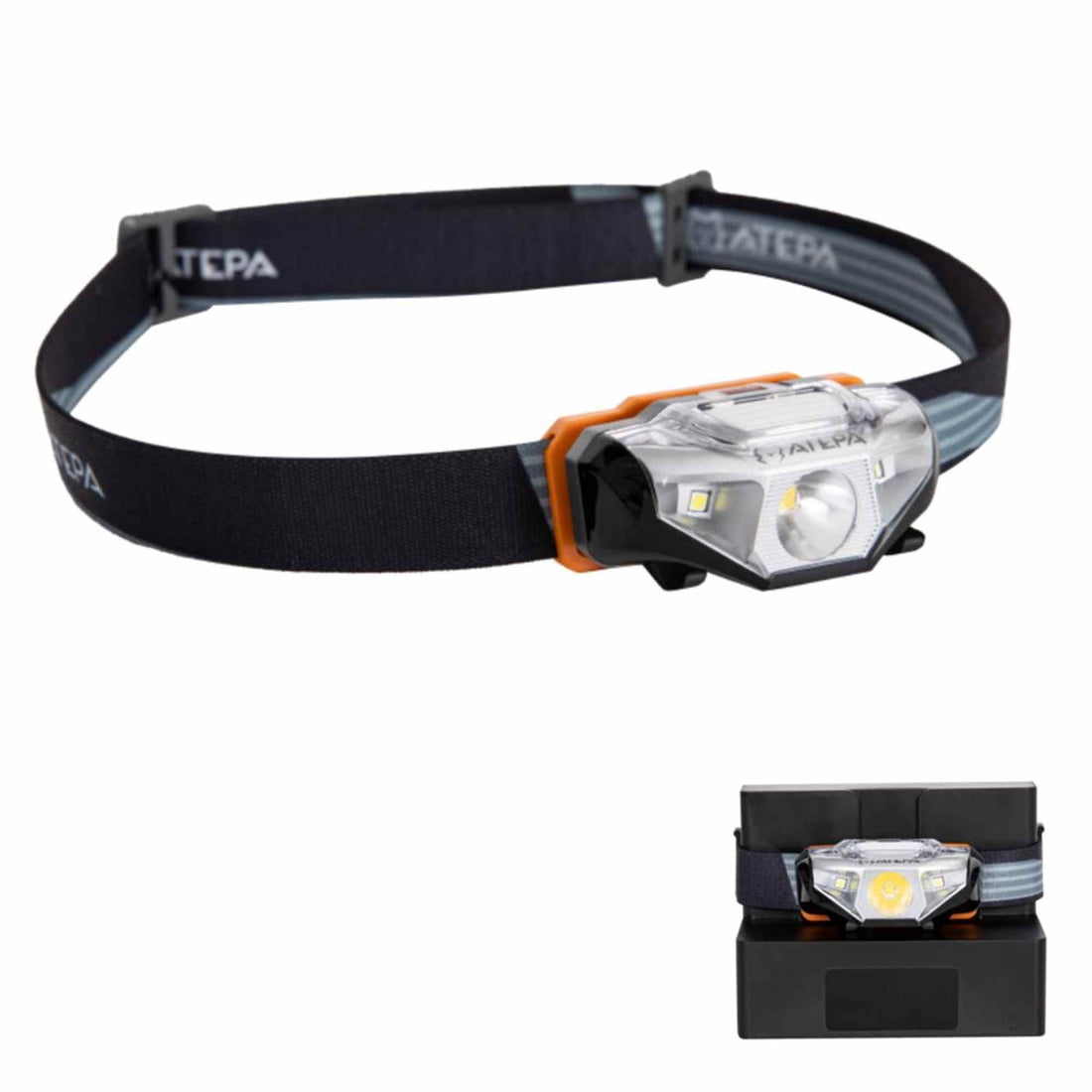 ATEPA Headlamp Waterproof 155 lumen