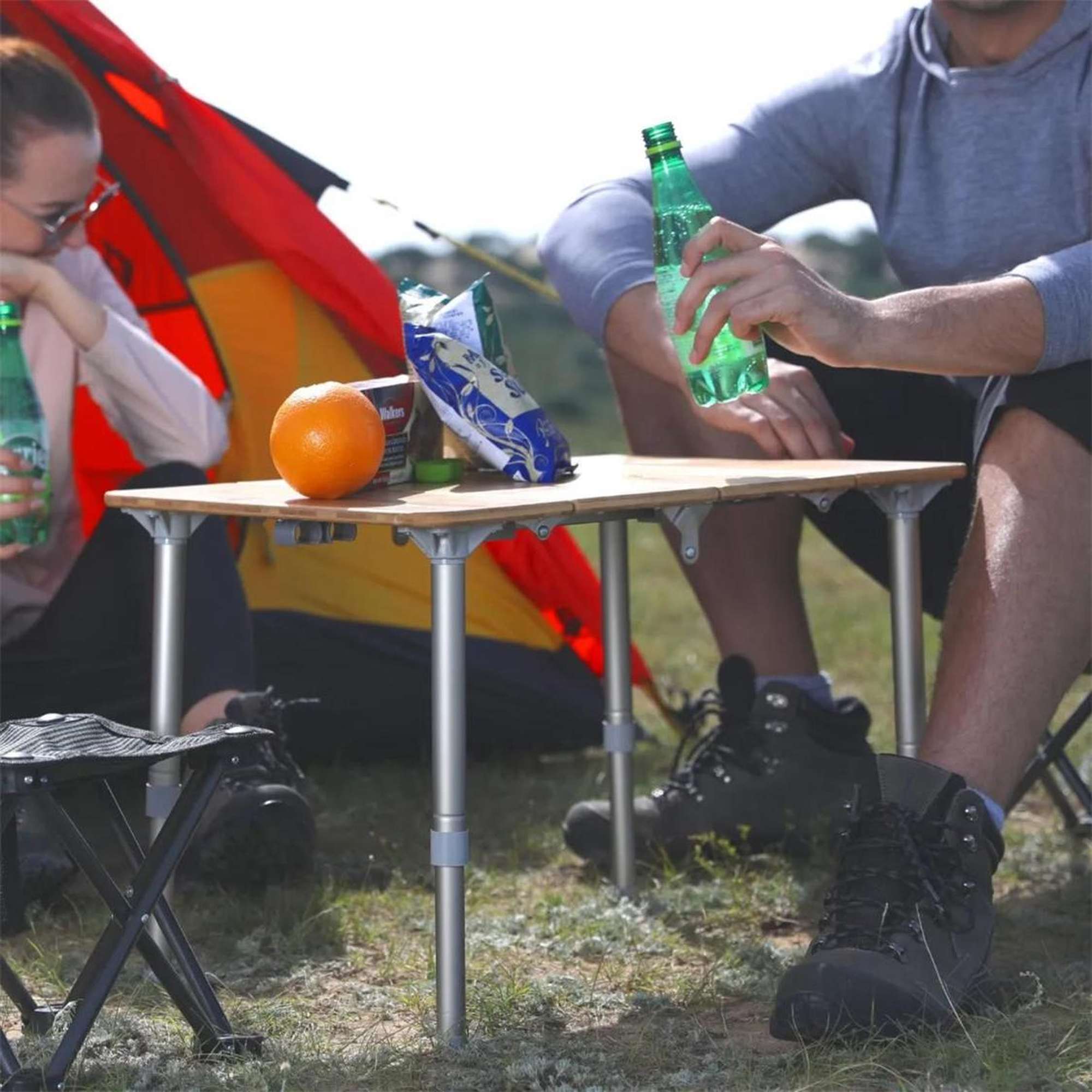 KingCamp Bamboo Folding Table