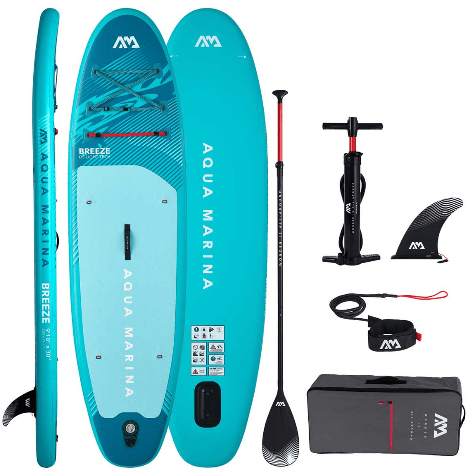 Aqua Marina Breeze 9 foot 10 iSUP Package 2027