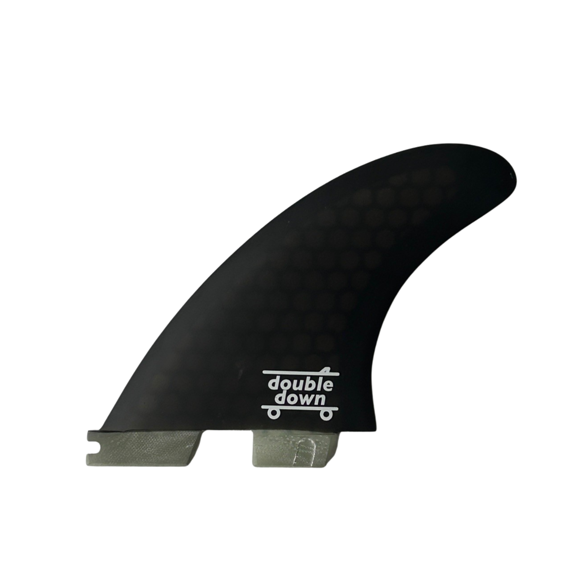 Double$down Dual Tab Fibreglass 3 Fin set