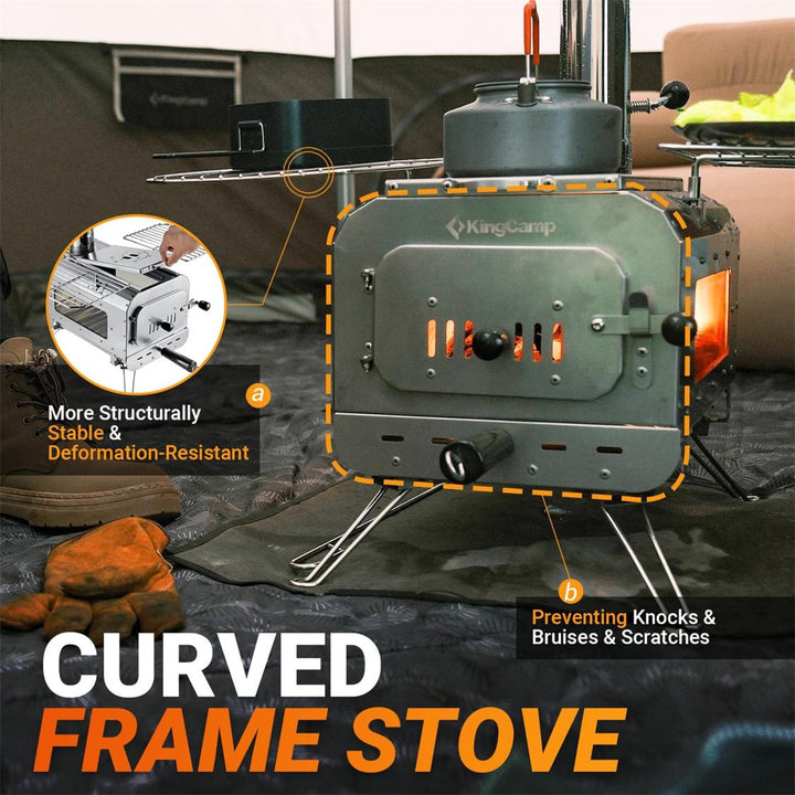 KingCamp Surefire Stove Stainless Steel