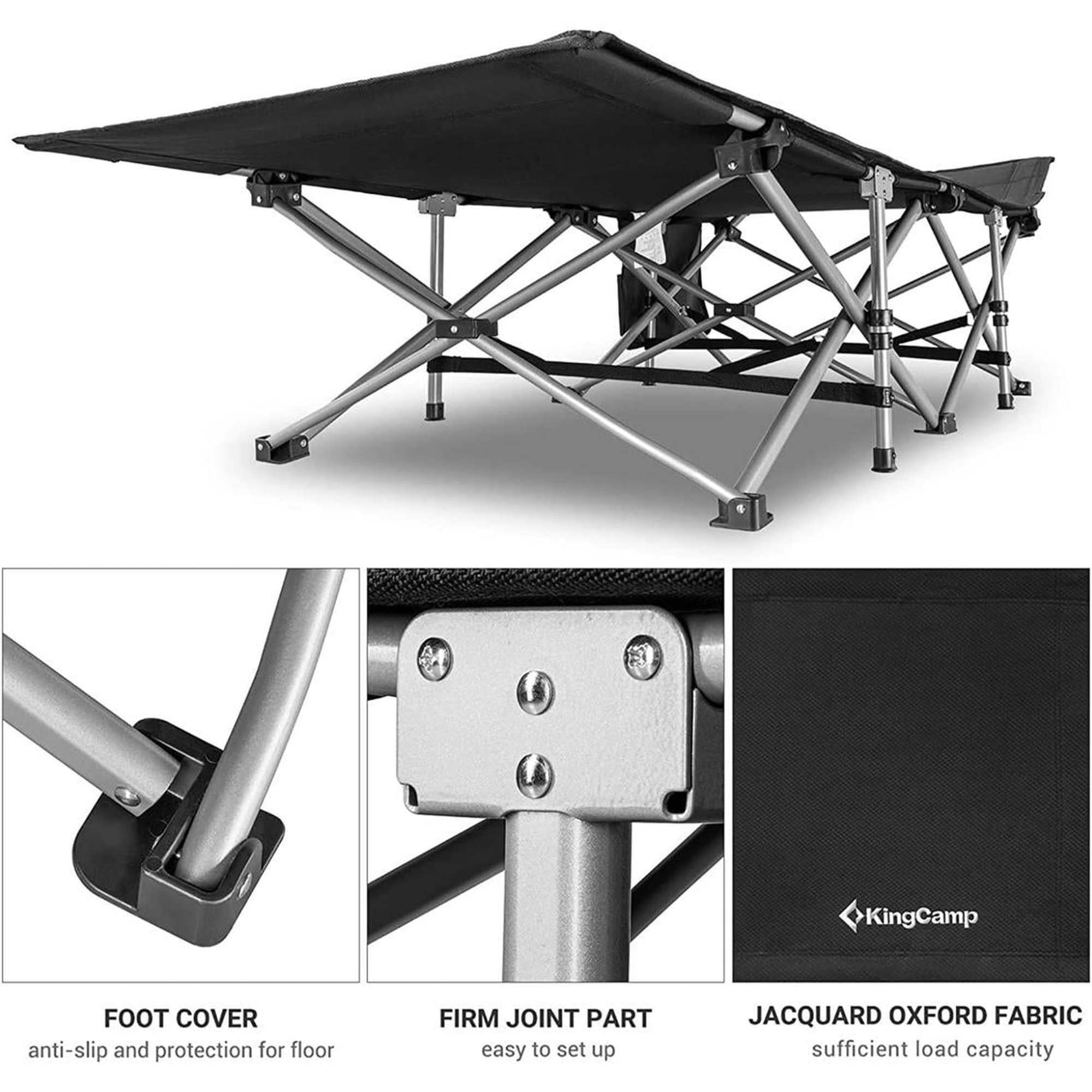 KingCamp Folding Camping Bed Heavy Duty