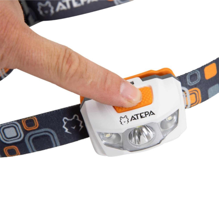 ATEPA Headlamp Waterproof 195 lumen
